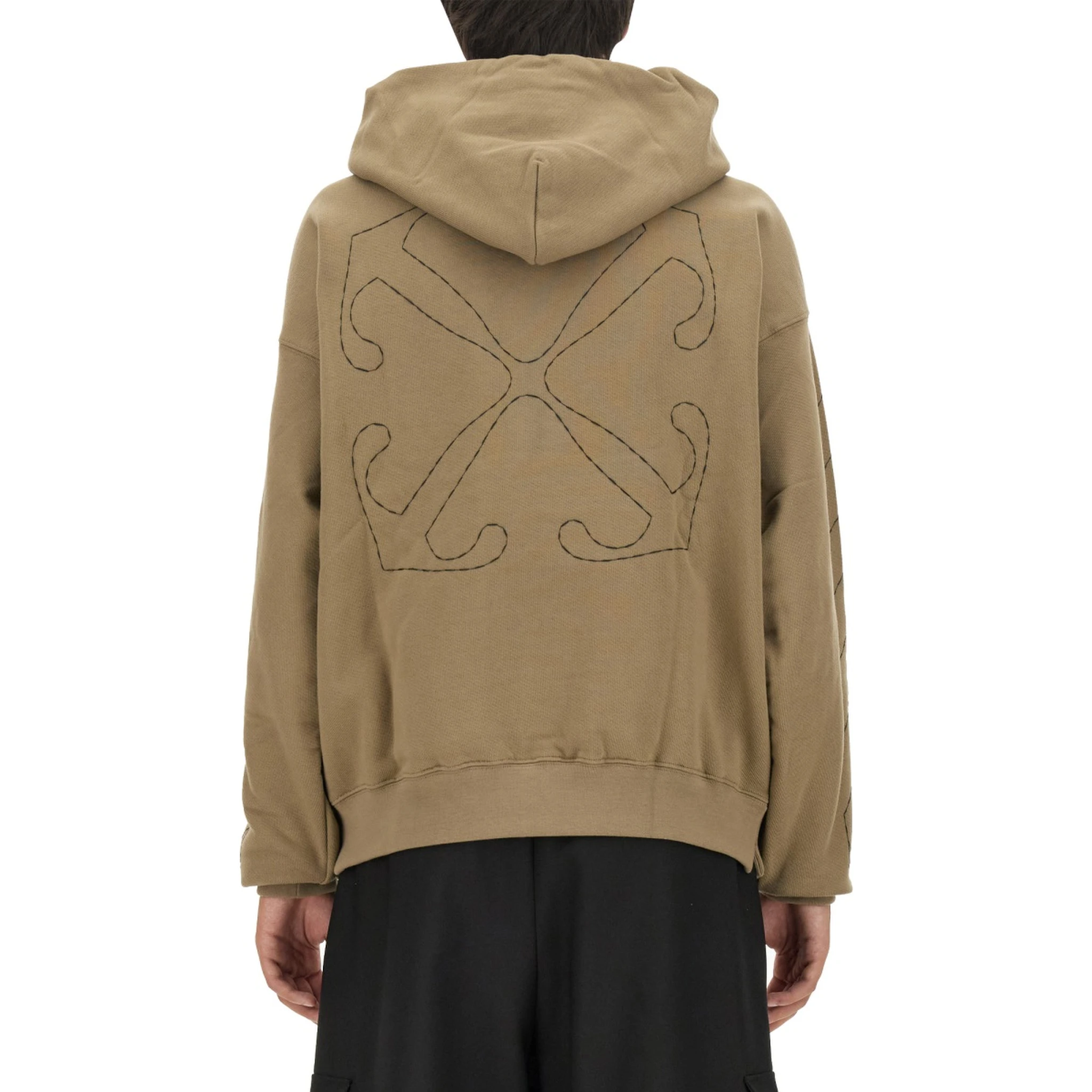 SWEATSHIRT WITH ARROW EMBROIDERY