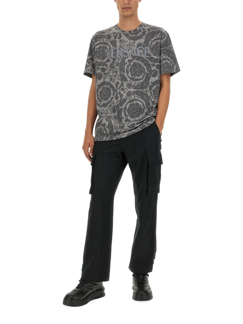 SILHOUETTE BAROQUE LOGO T-SHIRT