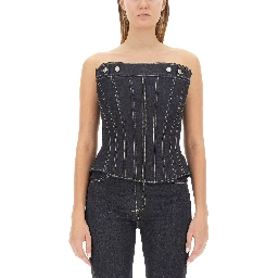 TOP IN BUSTIER
