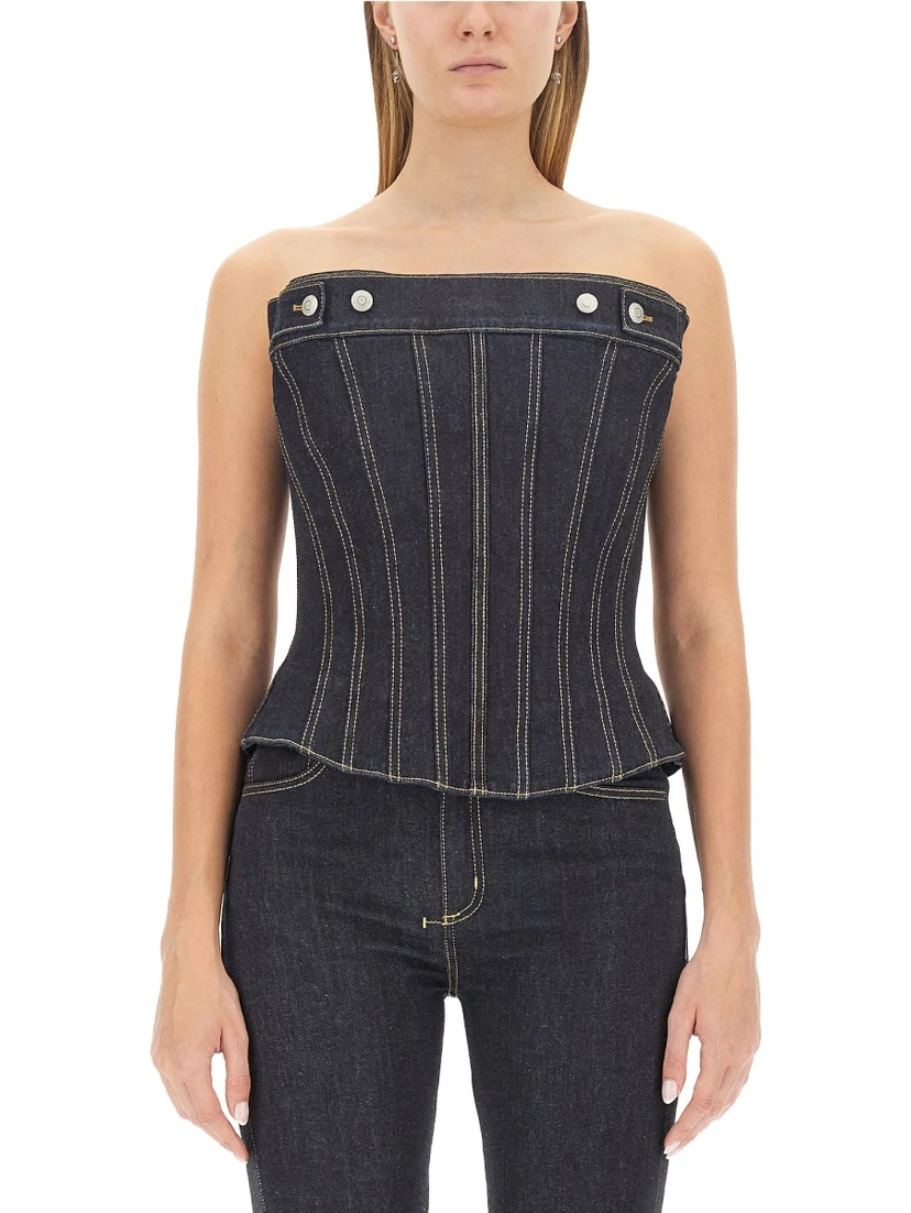 TOP IN BUSTIER