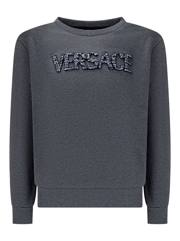 sweatshirt fleece cocco logo embroidery