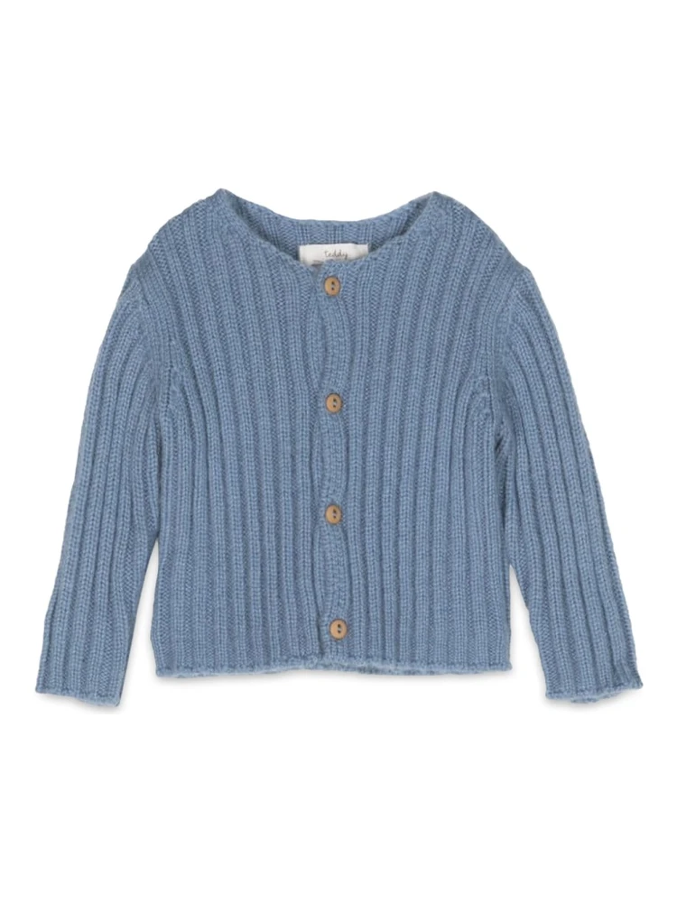 blueberry tricot sweater