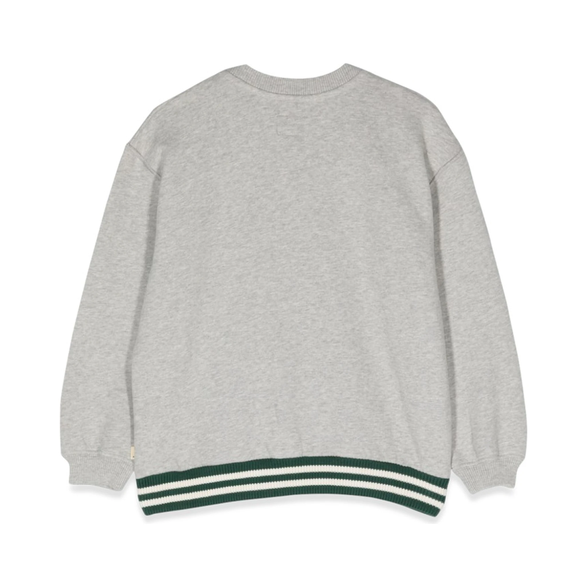 gray cardigan