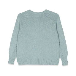 teal sweater