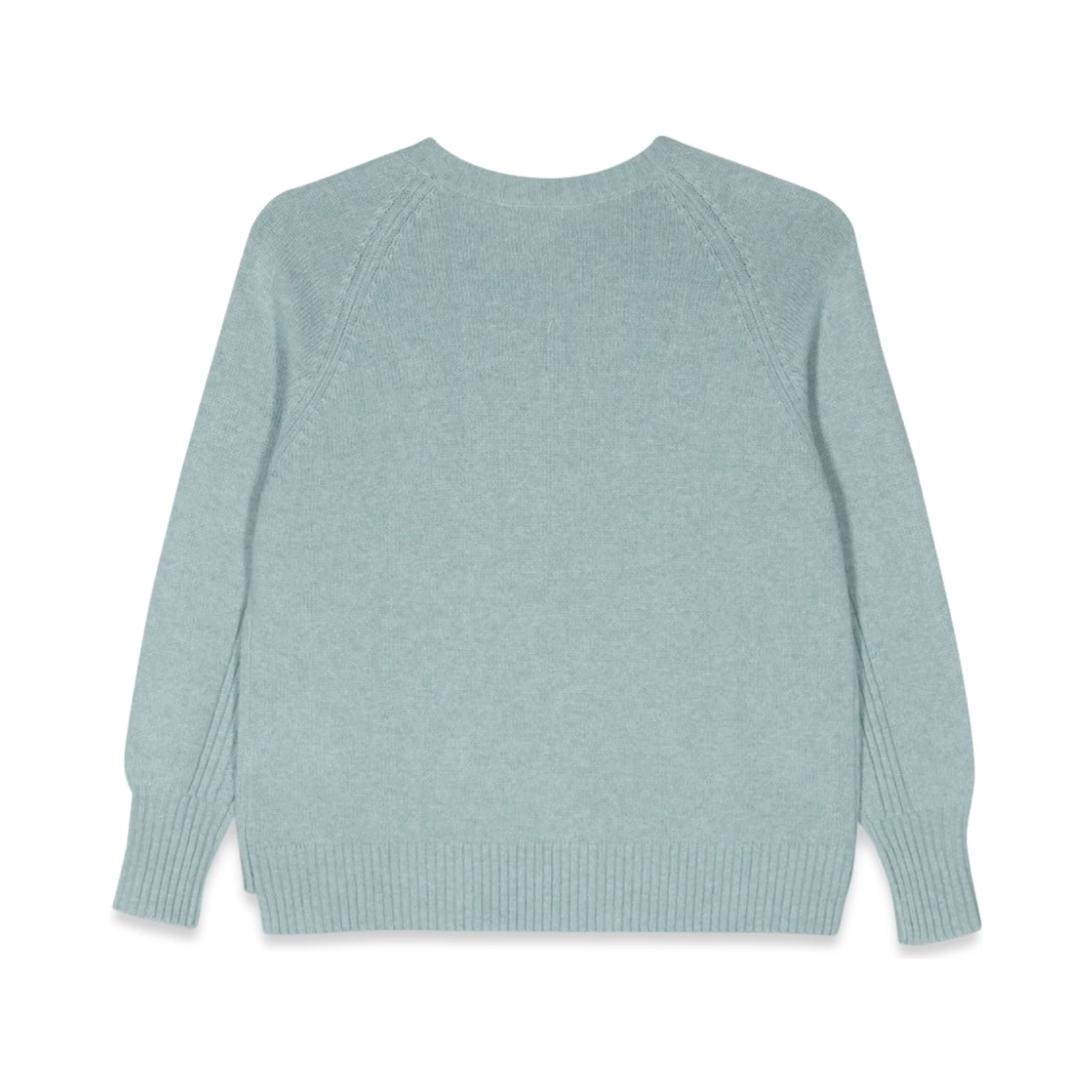 teal sweater