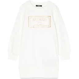 sweatshirt logo dress