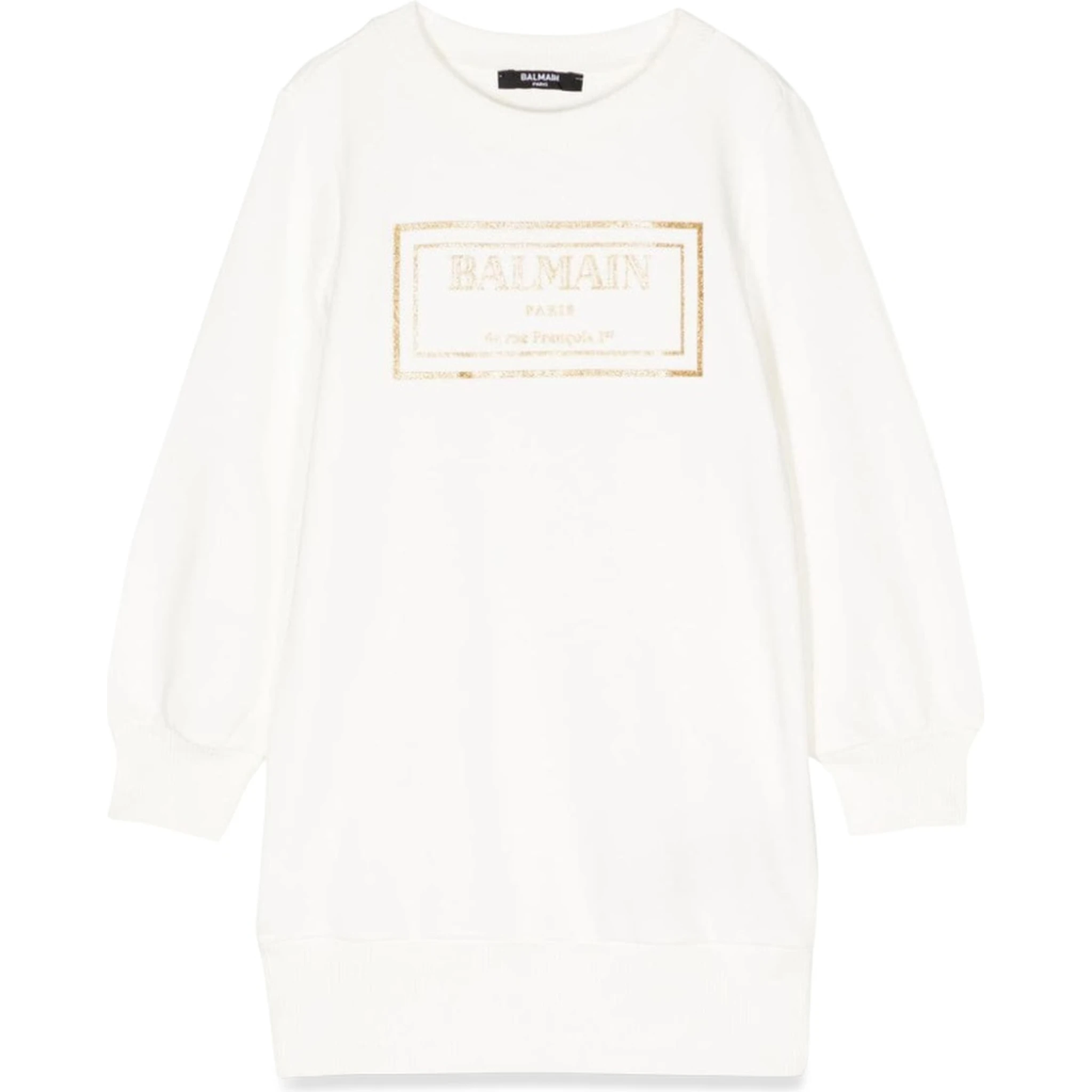 sweatshirt logo dress