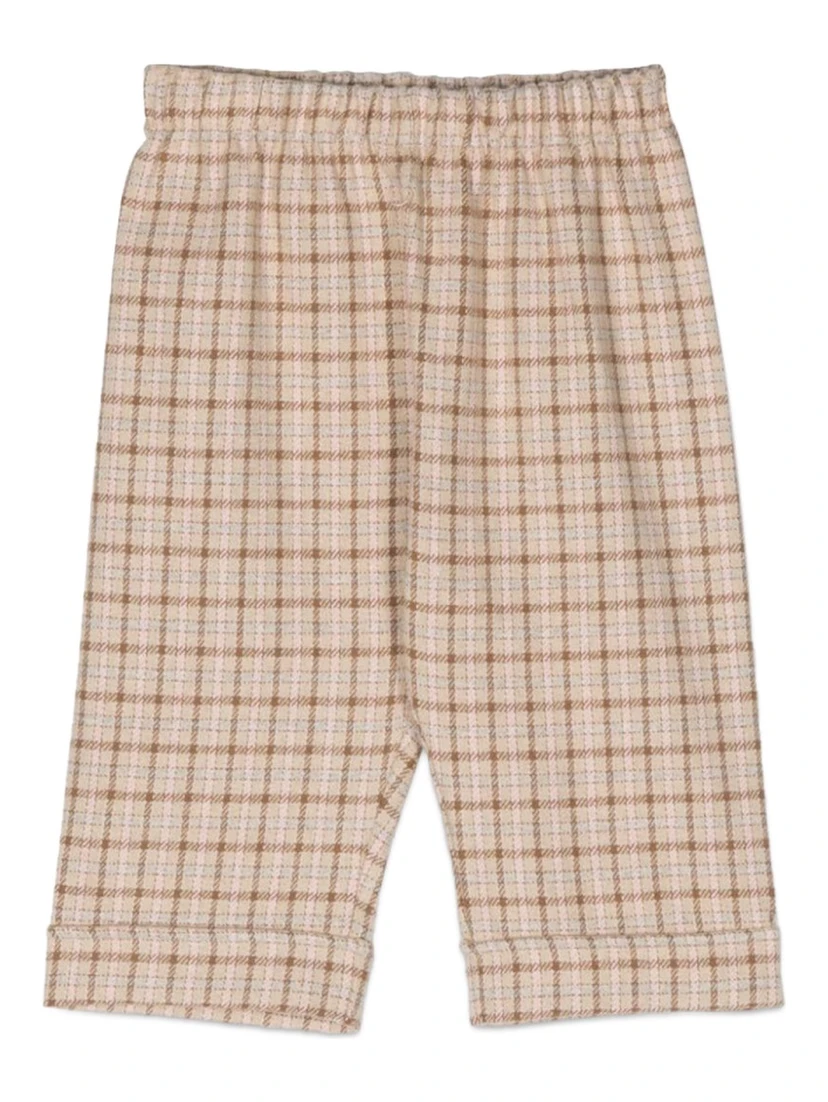 checked pants