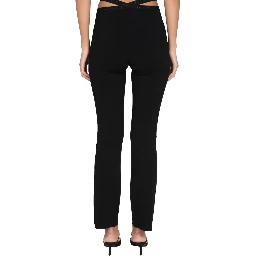 CROSS LEGGINGS WITH LOGO