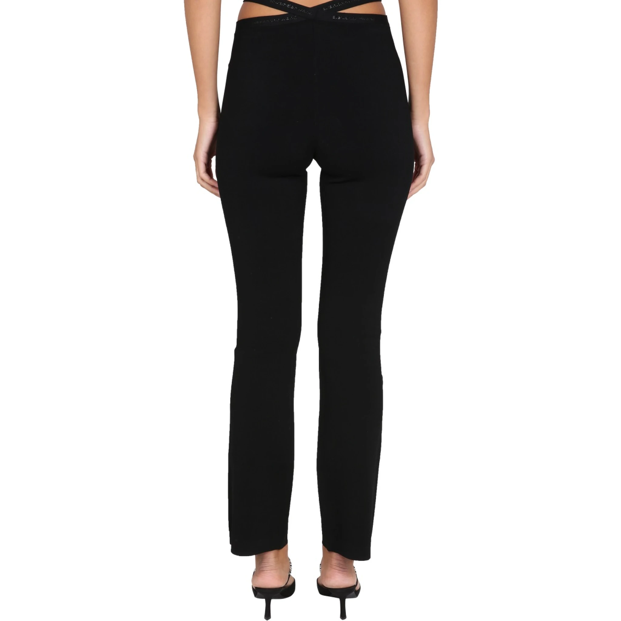 CROSS LEGGINGS WITH LOGO