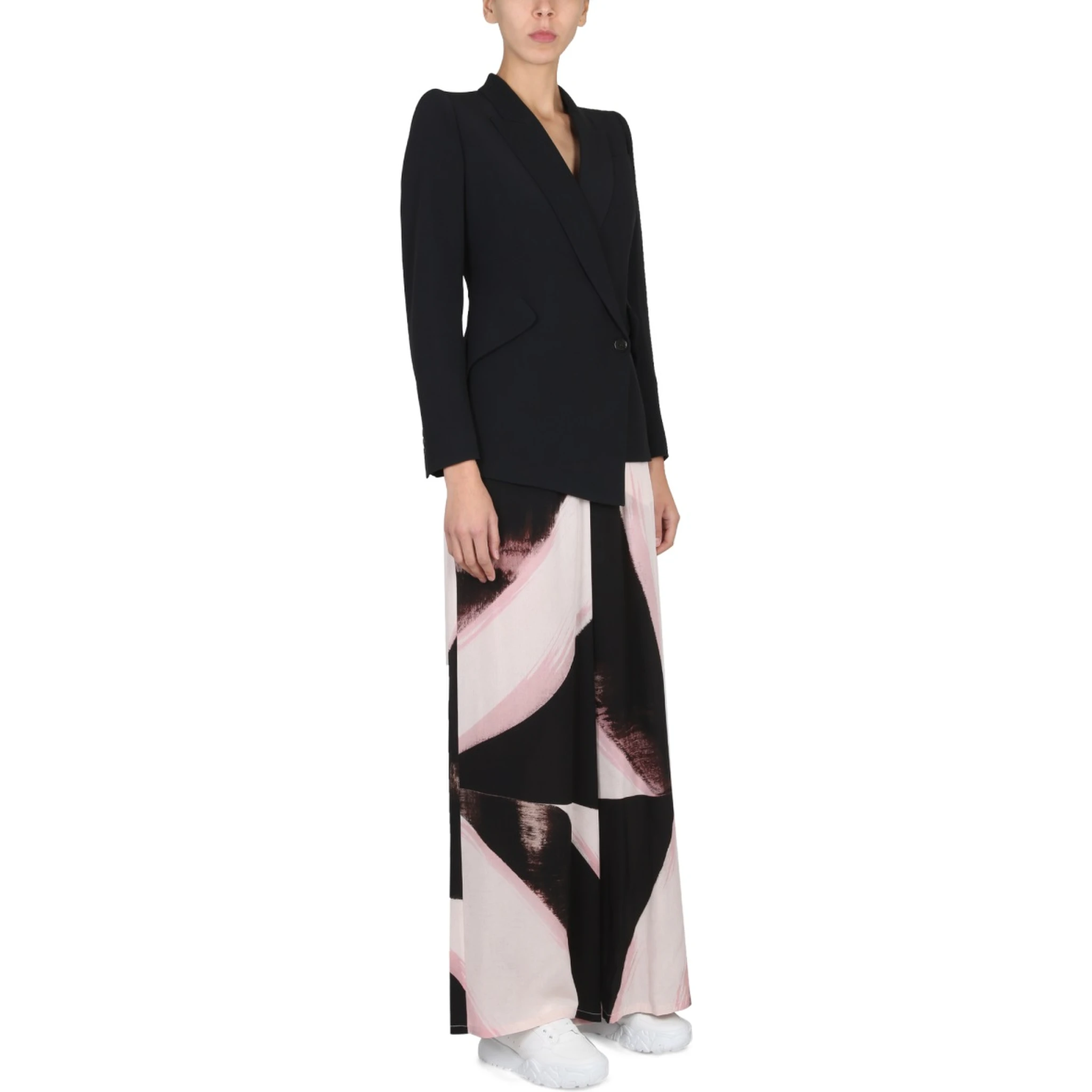 BRUSHSTROKE GRAPHIC PANTS