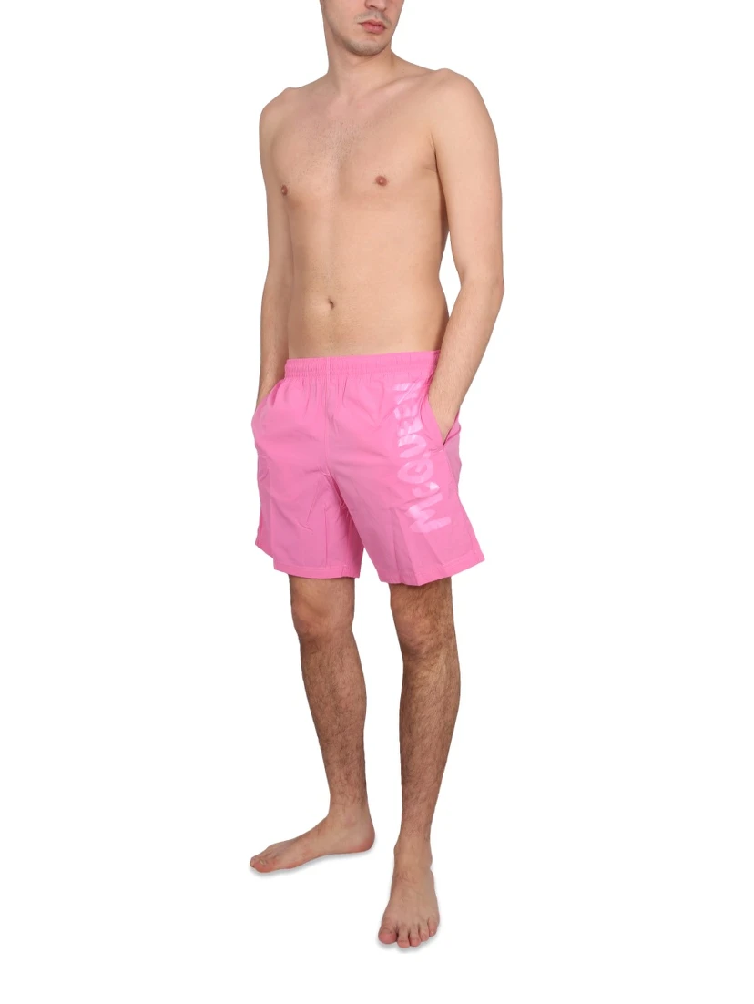 LOGO PRINT SWIMSUIT