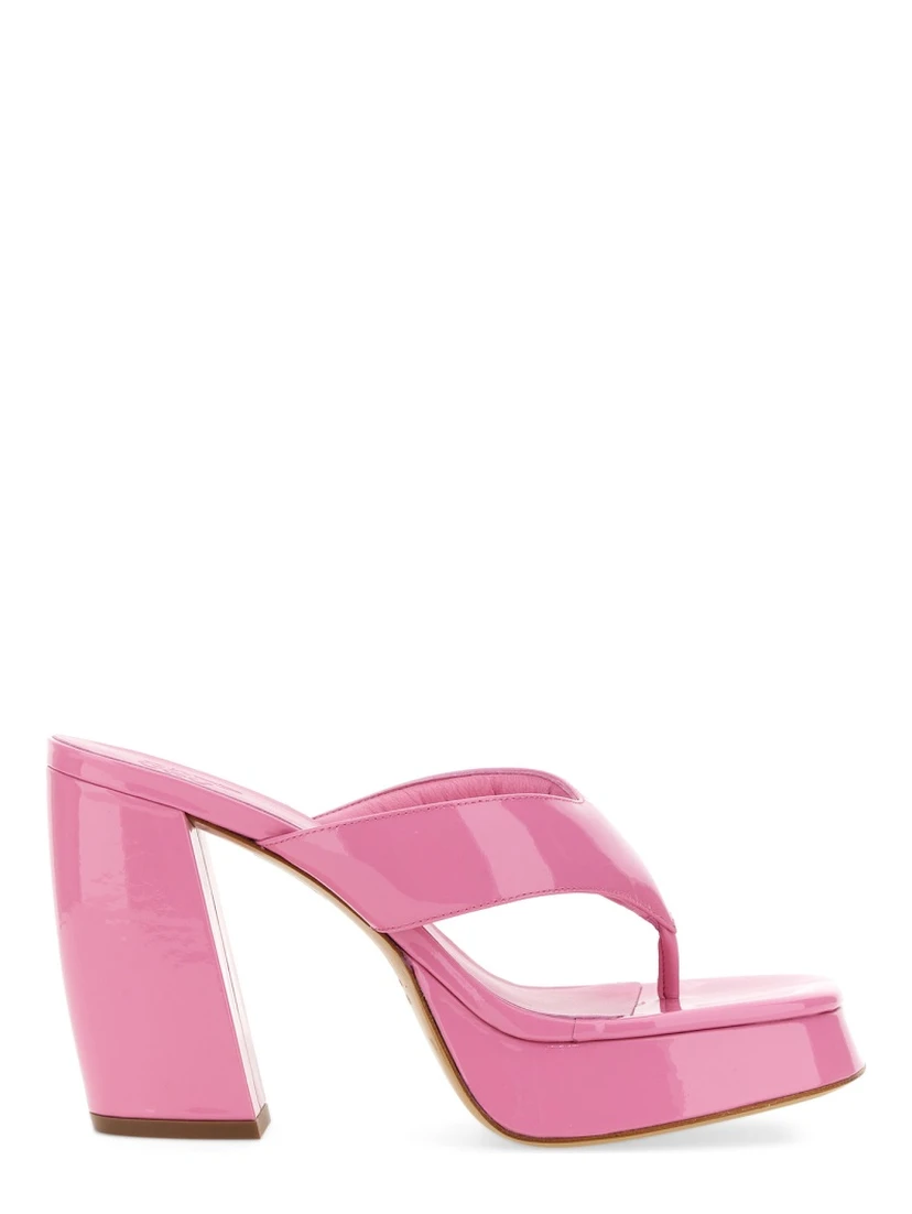 PATENT SANDAL.