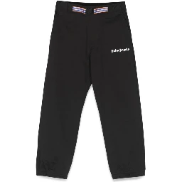 logo belt insert pants