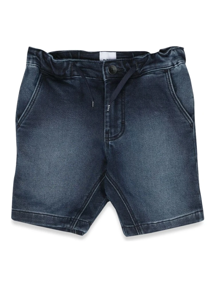 denim bermuda shorts