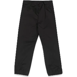 logo belt insert pants