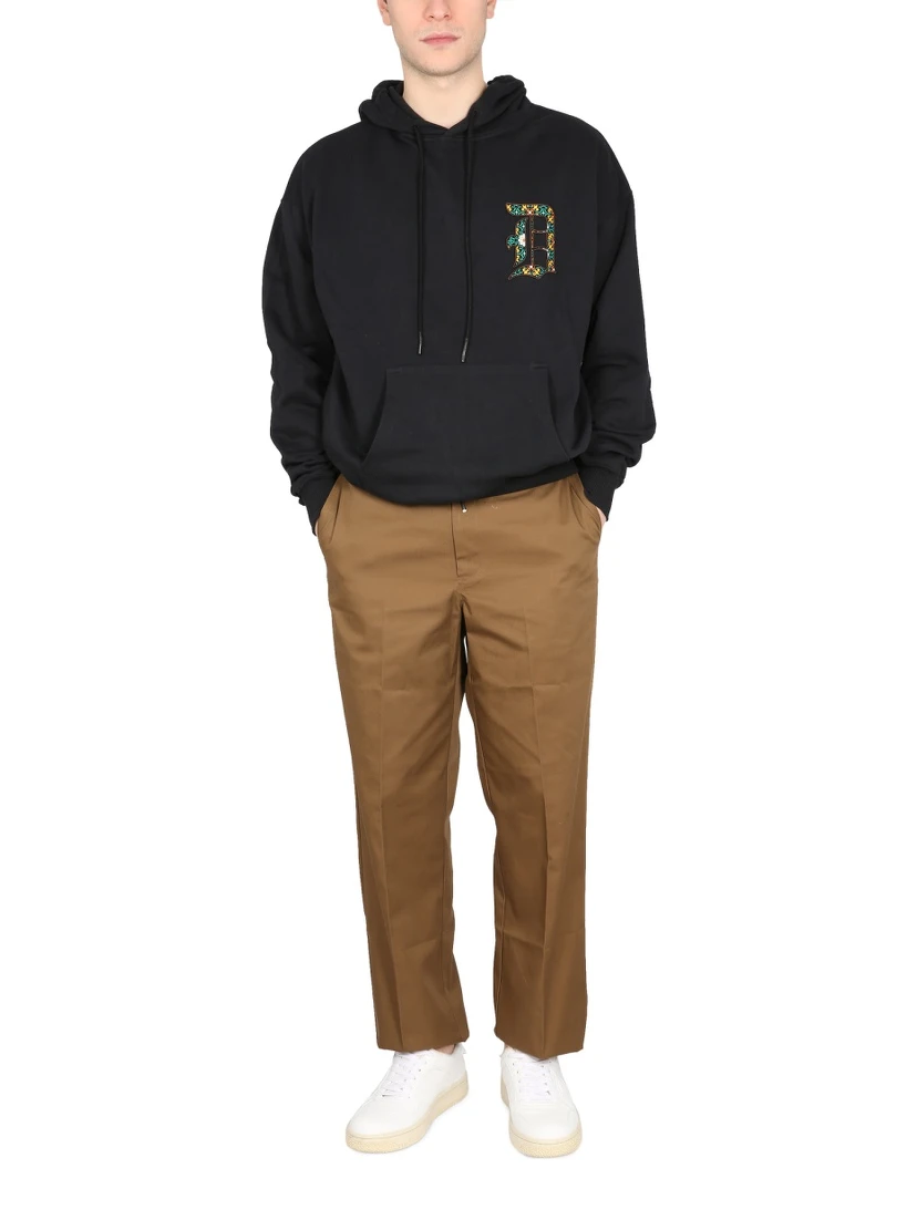 HOODED SWEATSHIRT WITH LOGO