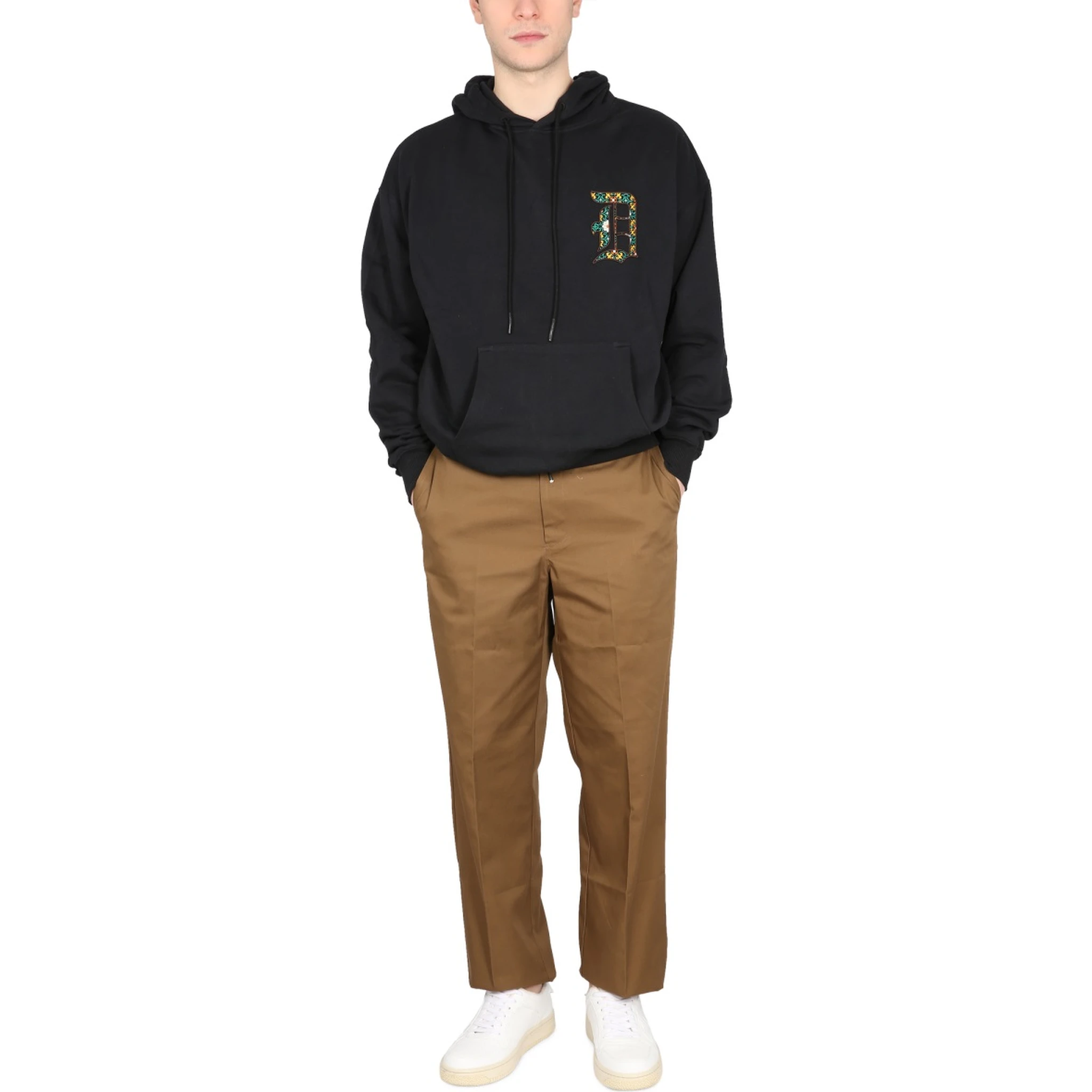 HOODED SWEATSHIRT WITH LOGO