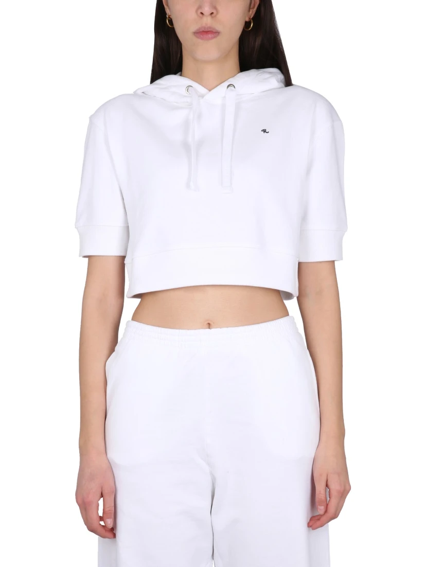 SWEATSHIRT WITH LOGO EMBROIDERY