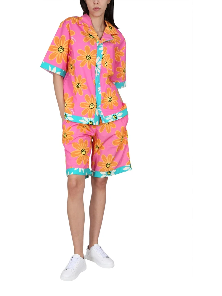 SUNFLOWER PRINT BERMUDA SHORTS alternative