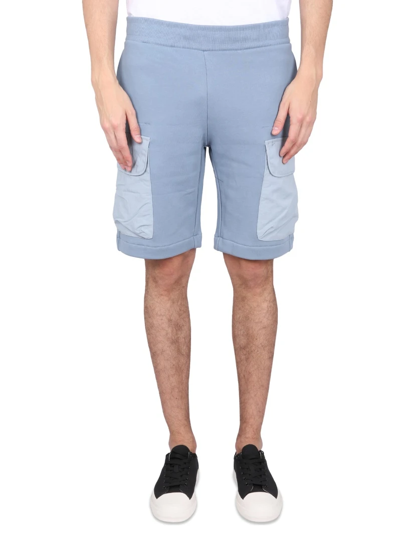 COTTON BERMUDA SHORTS