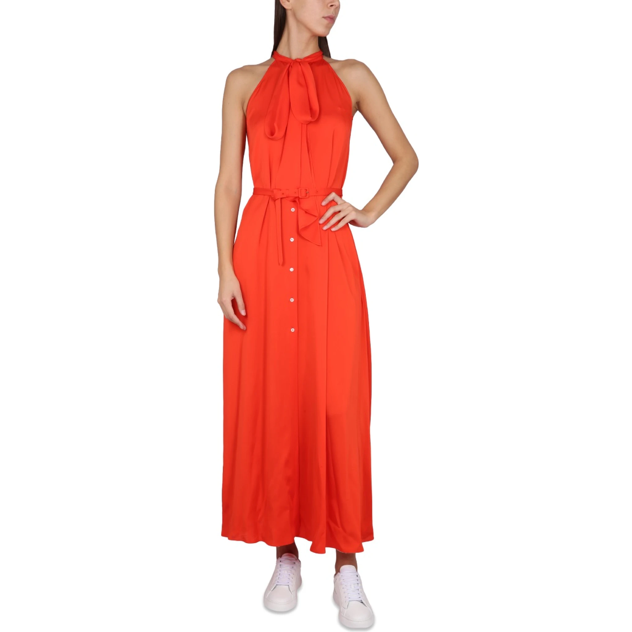 BELTED DRESS