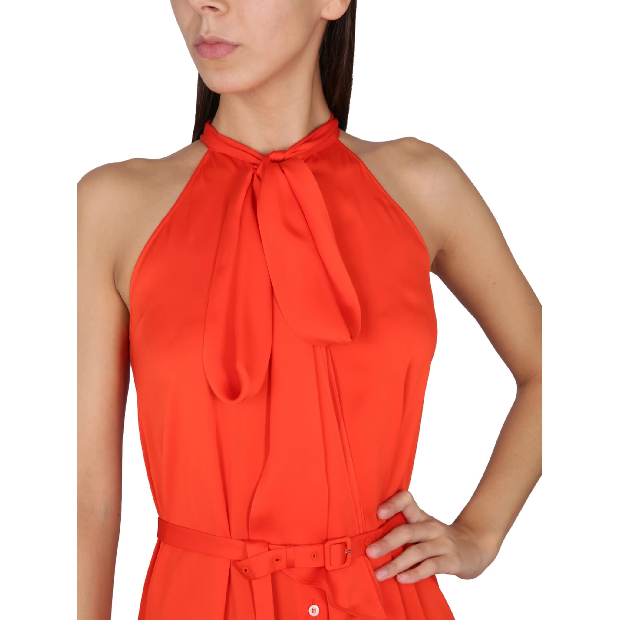 BELTED DRESS