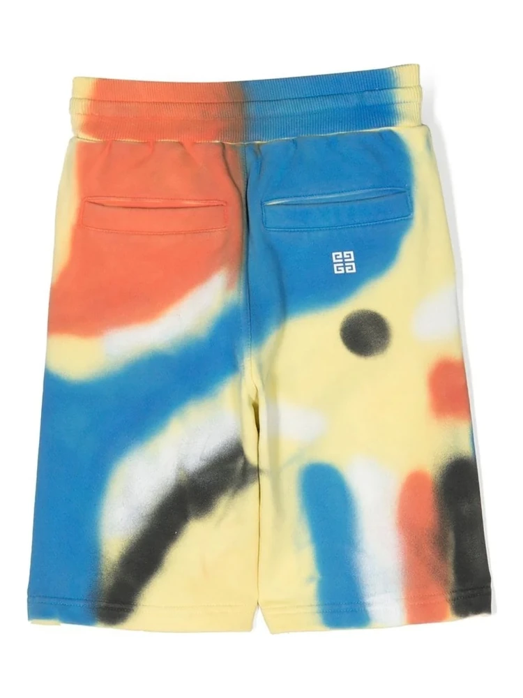 multicolor bermuda shorts side logo alternative