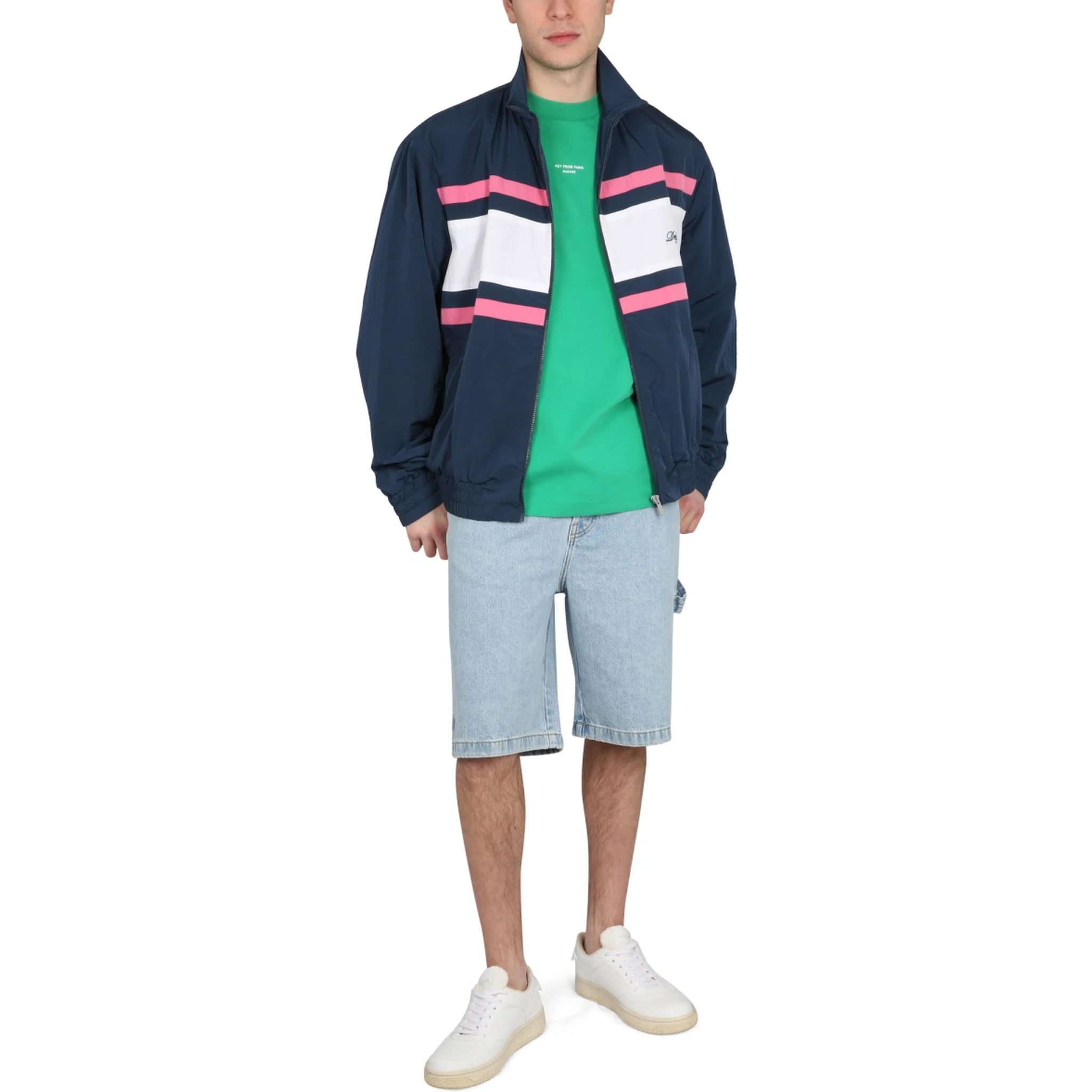 JACKET WITH LOGO EMBROIDERY