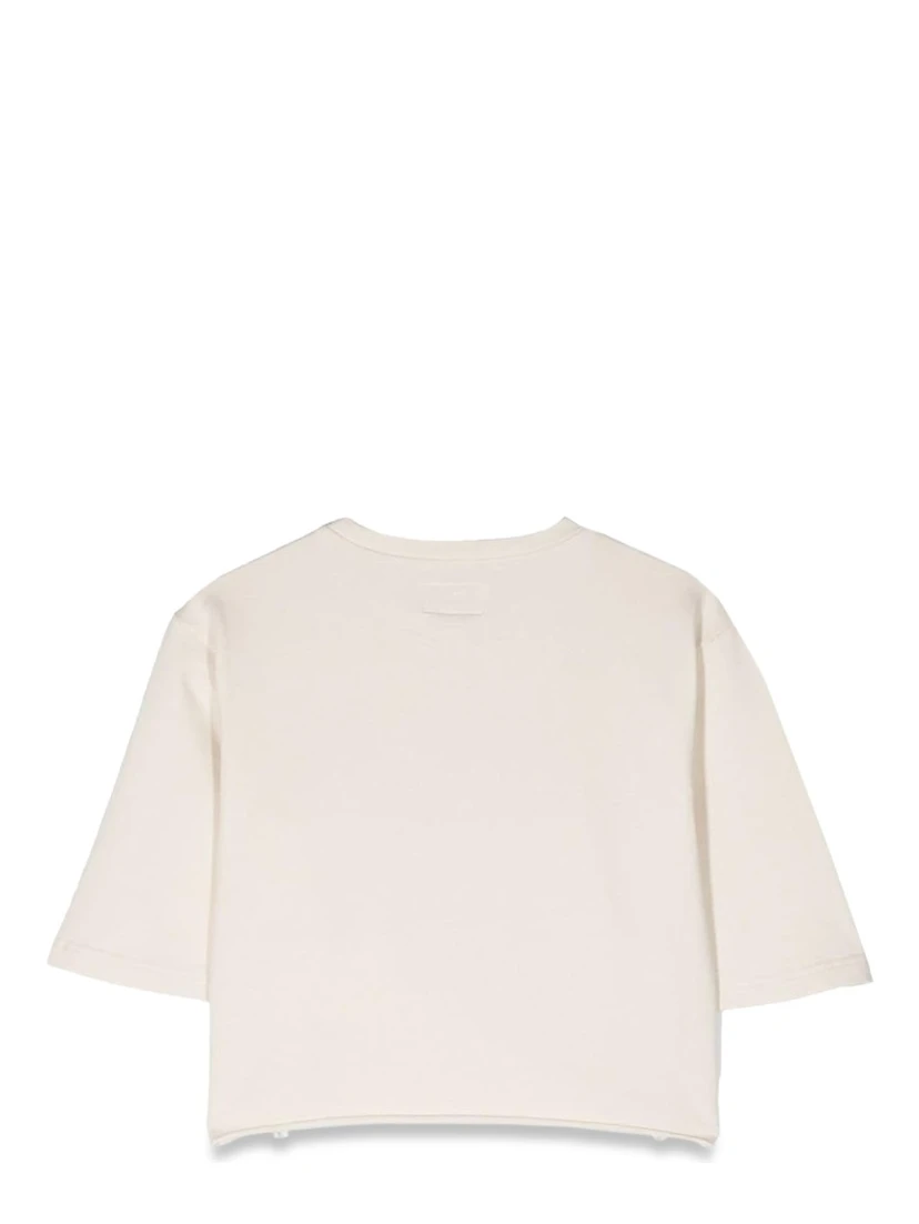 CROPPED CREWNECK TOP