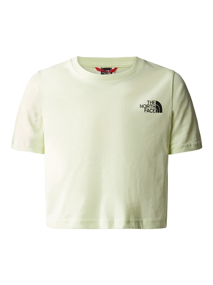 crop simple dome tee