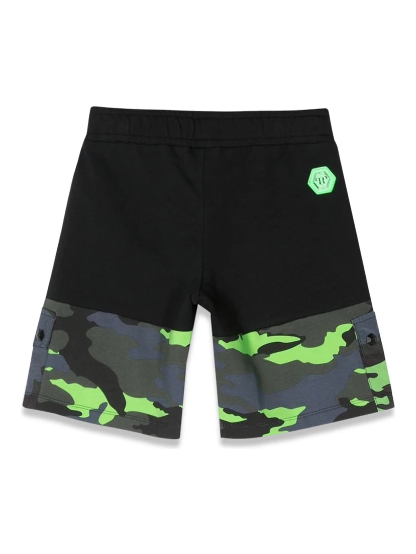 camou bermuda shorts