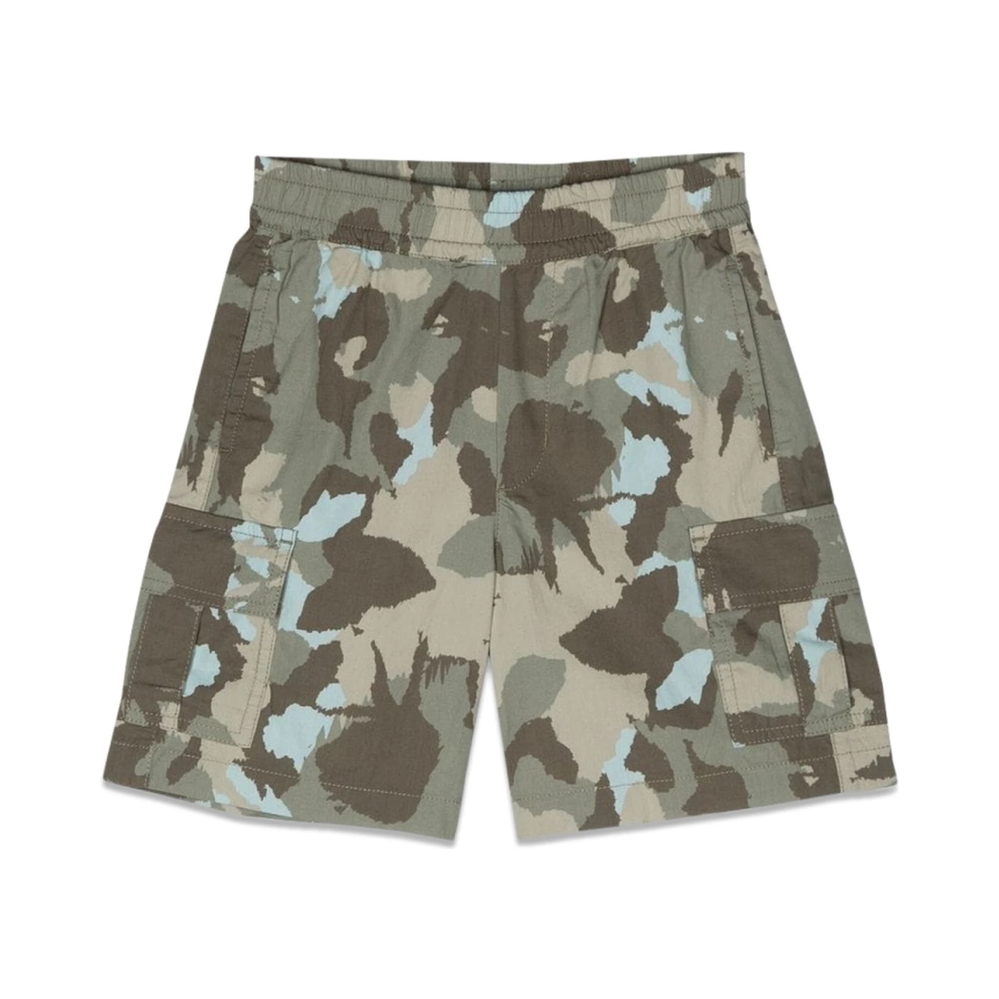 camou bermuda shorts