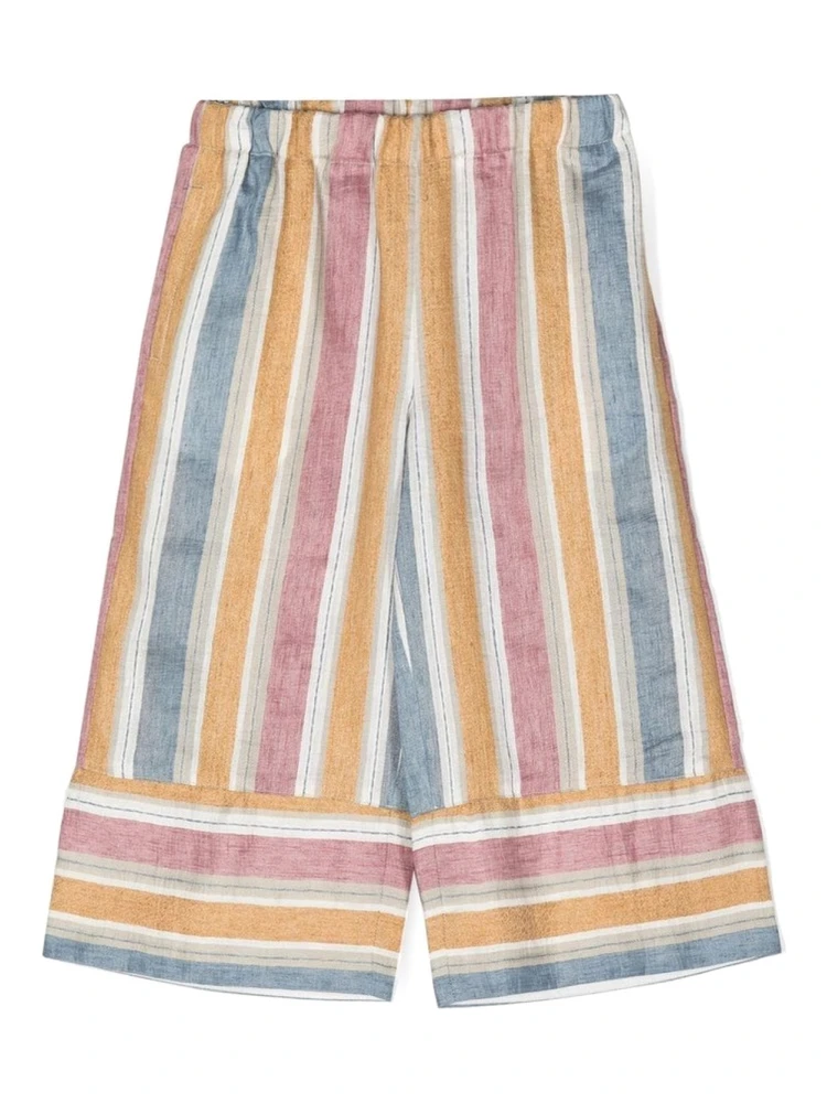 striped capri pants