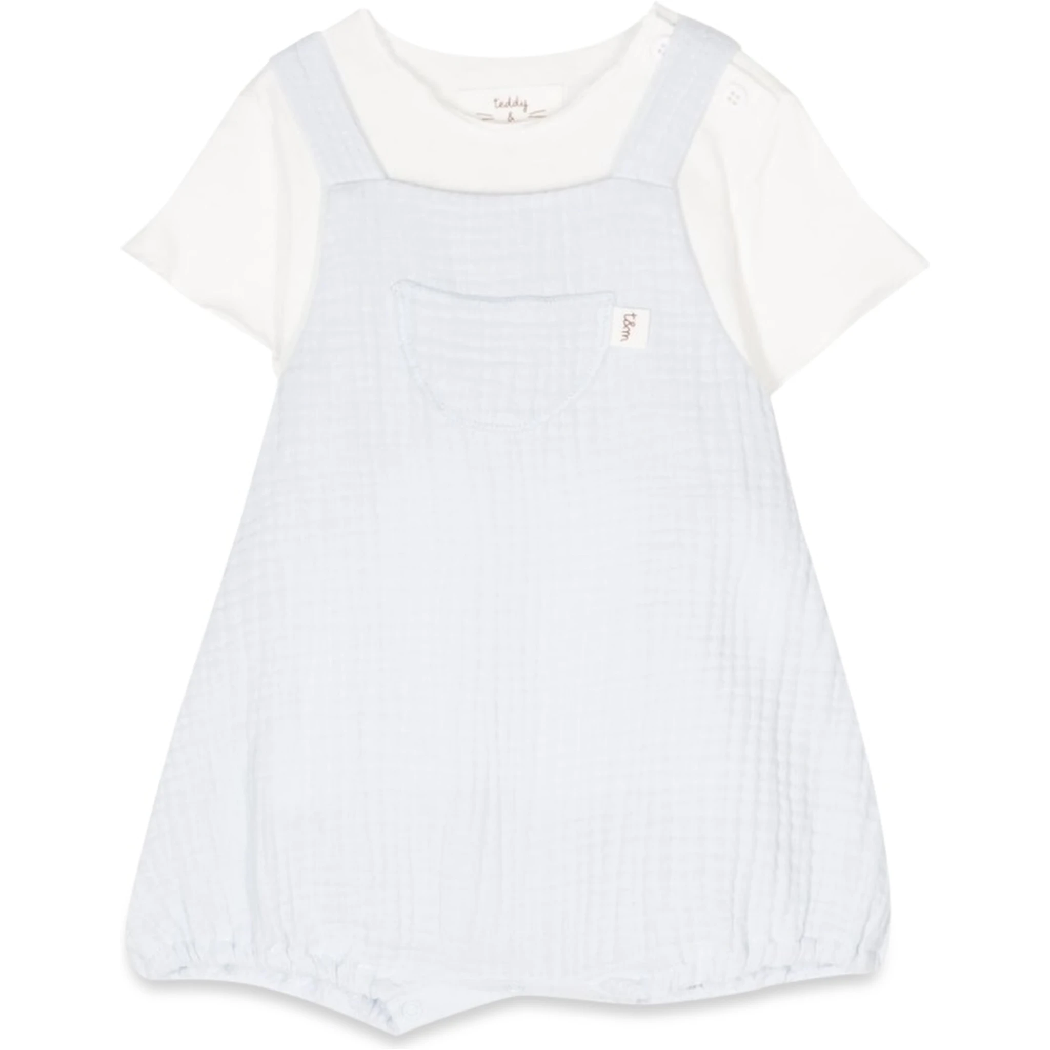 romper with t-shirt