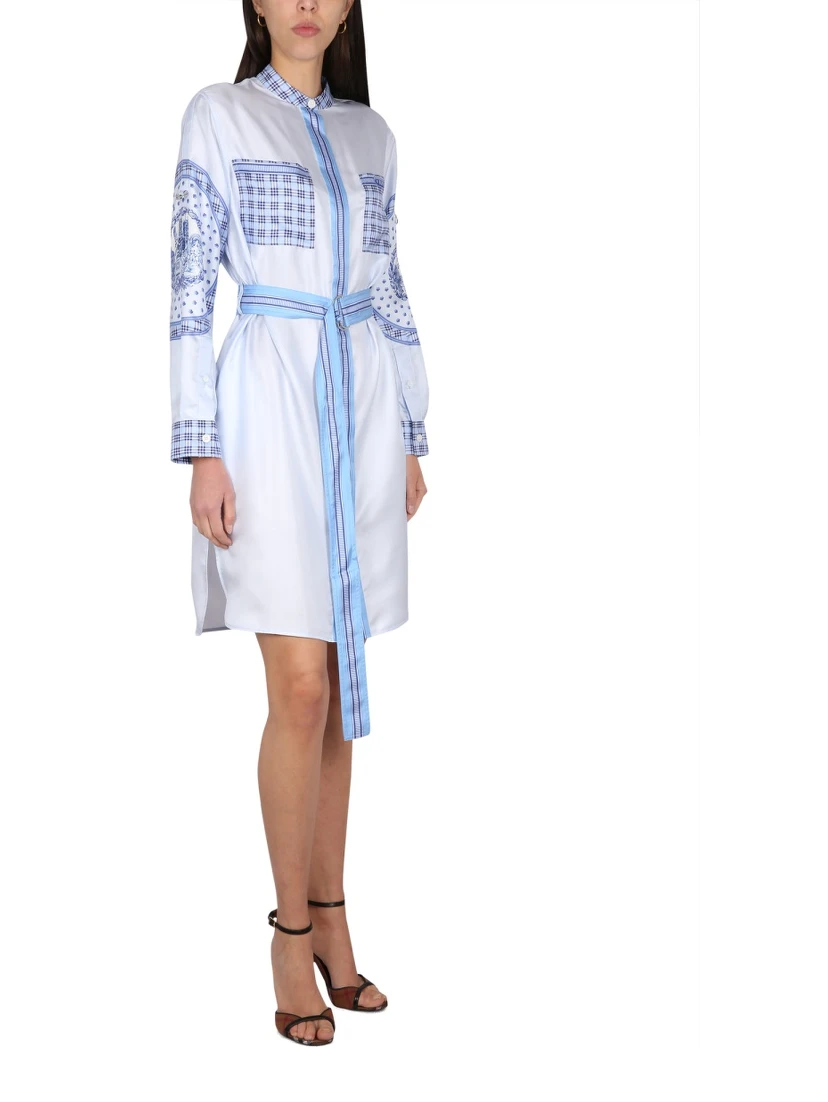 SILK CHEMISIER DRESS