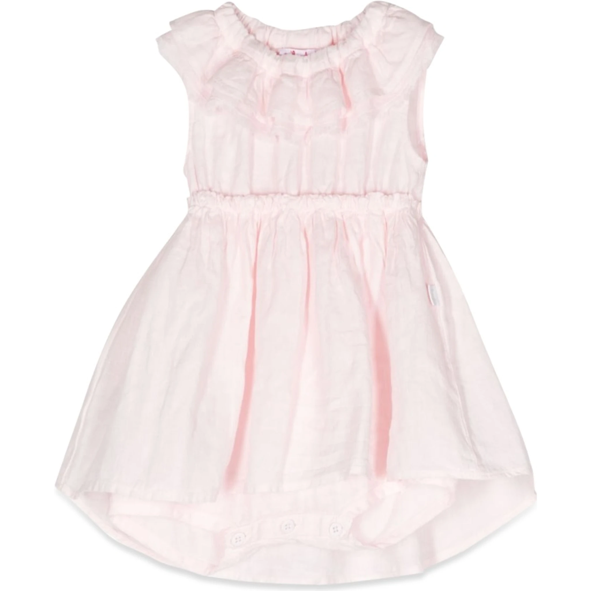 dress with ruffle collar