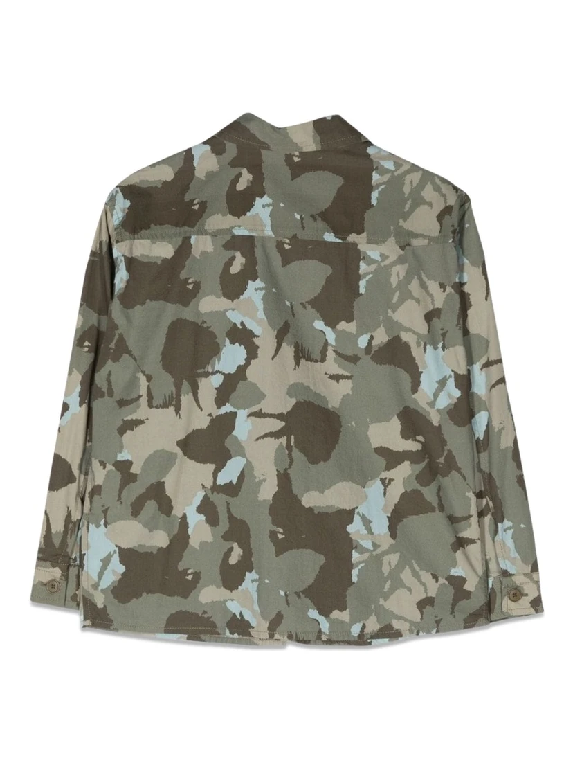 camou shirt jacket