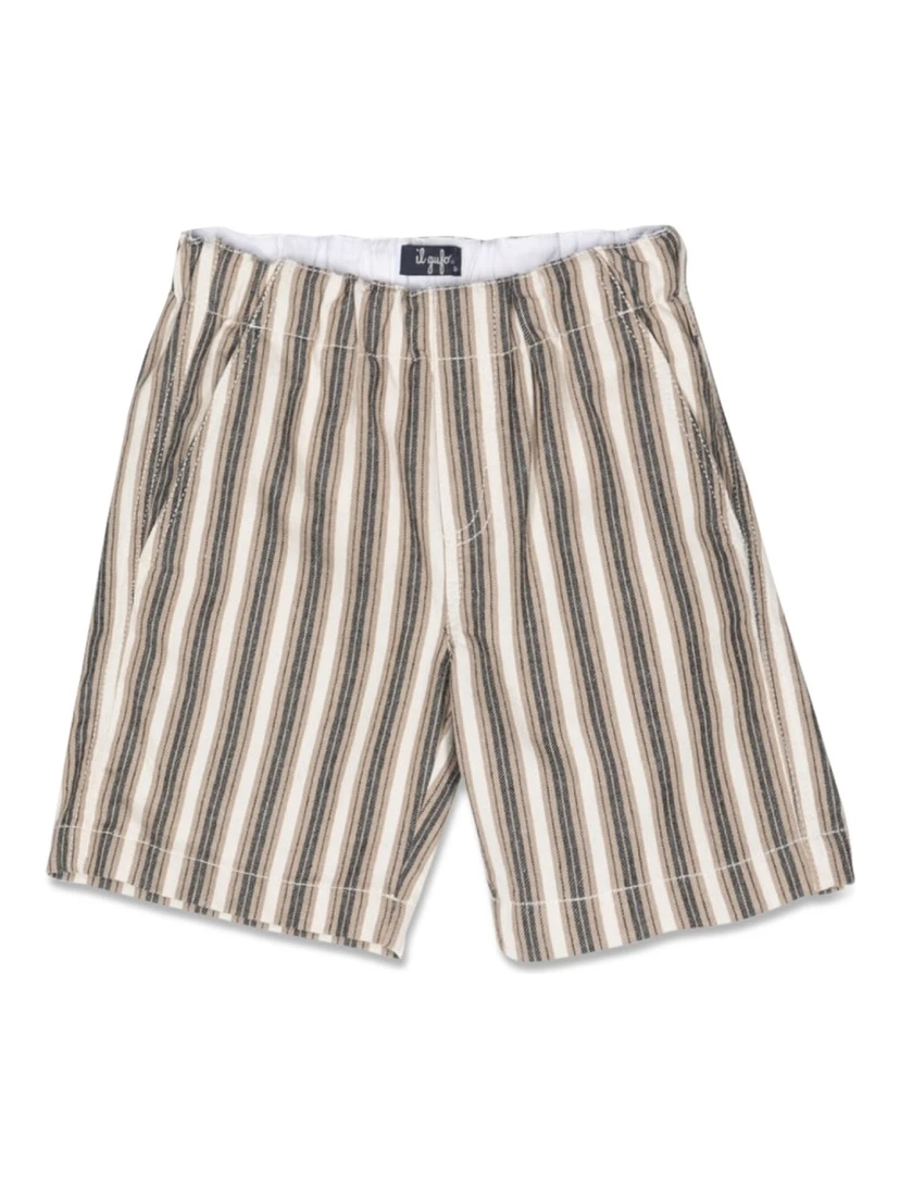 striped bermuda shorts