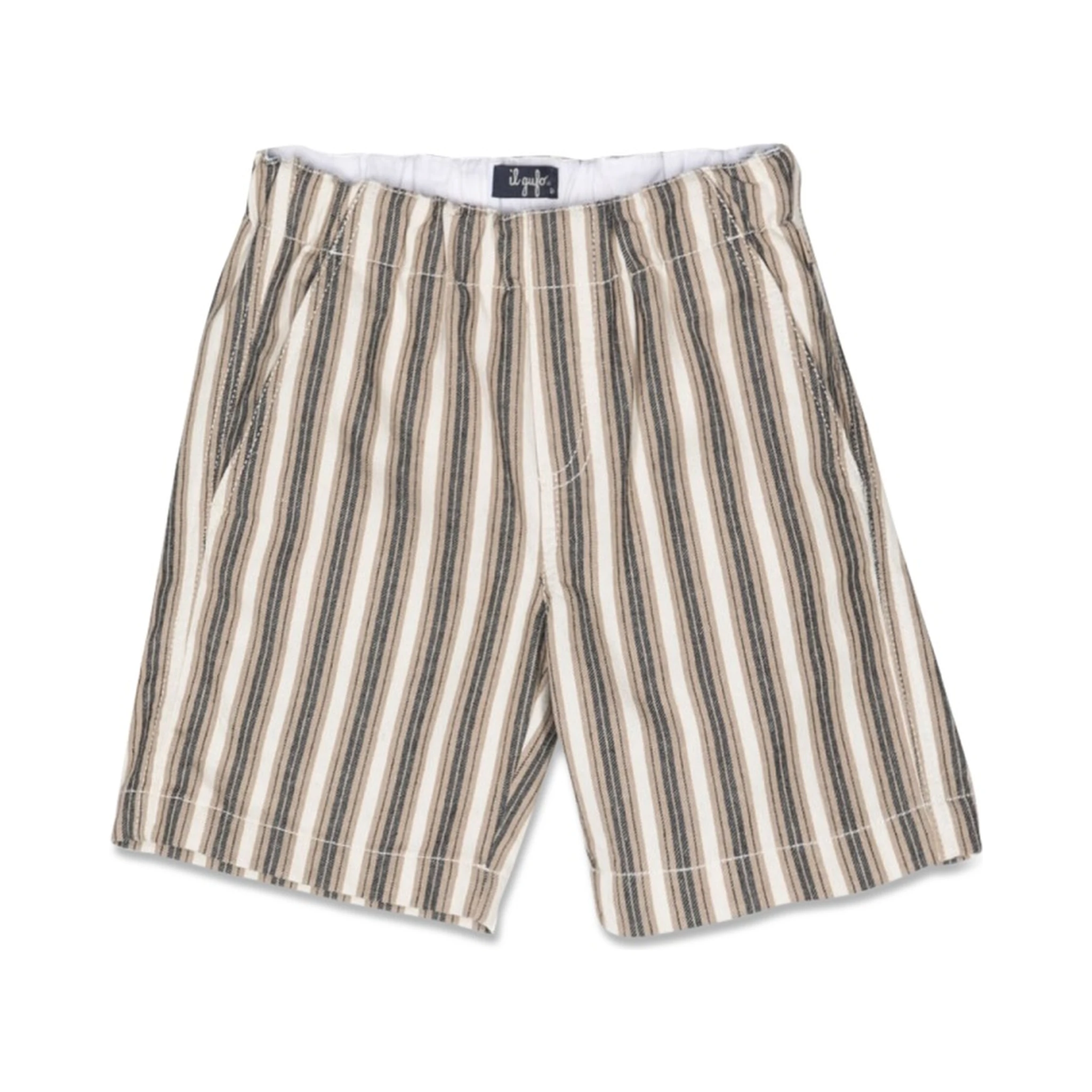 striped bermuda shorts