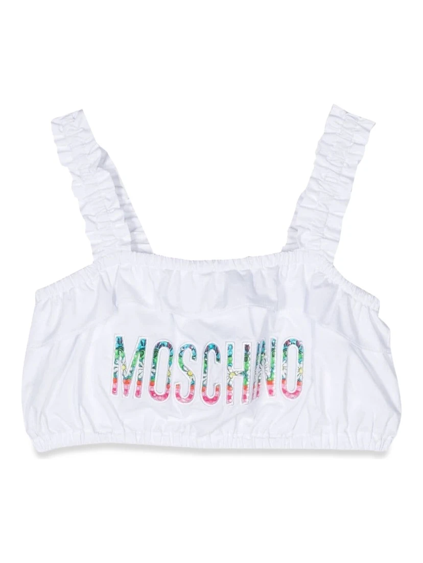headband top with logo straps