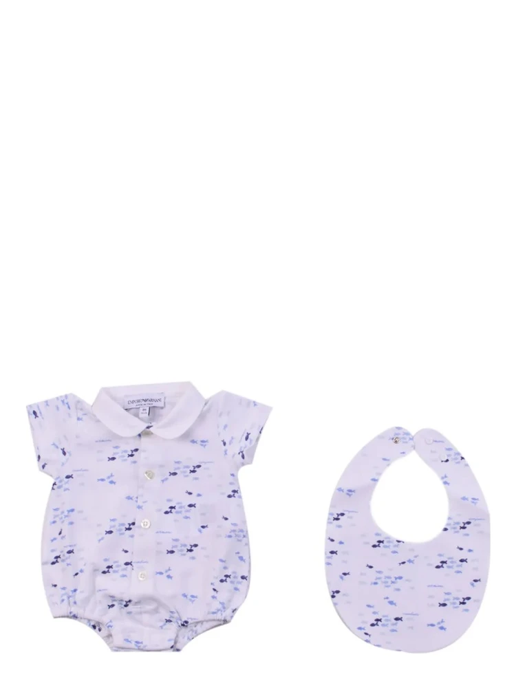 gift box body and bib