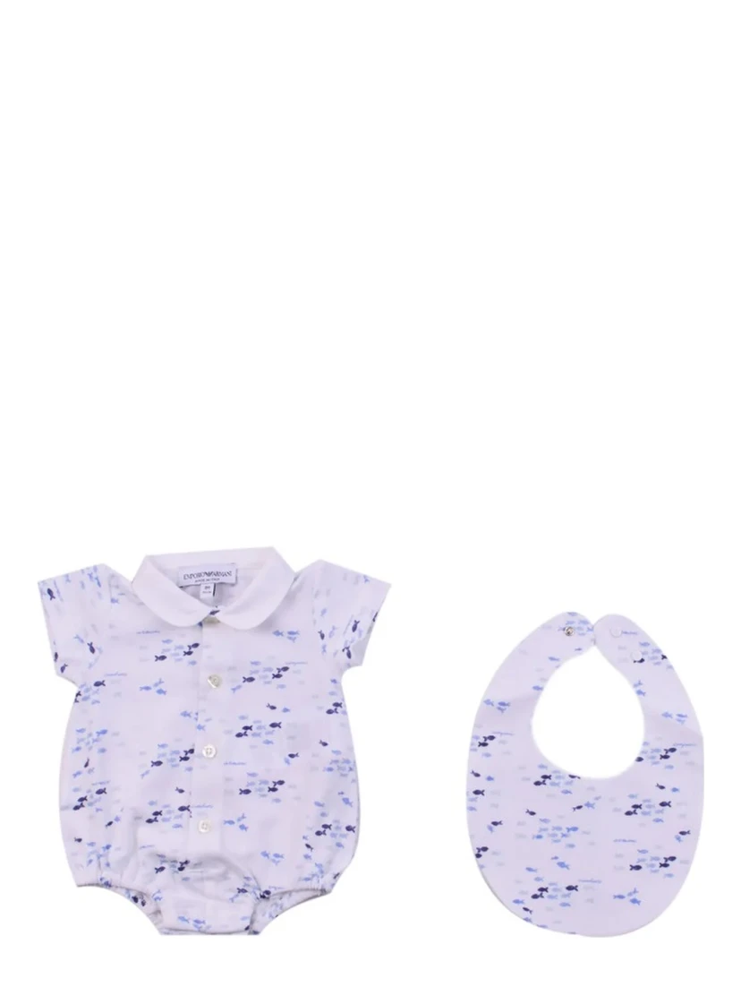 gift box body and bib