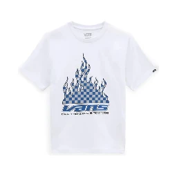 reflective checkerboard flame t-shirt