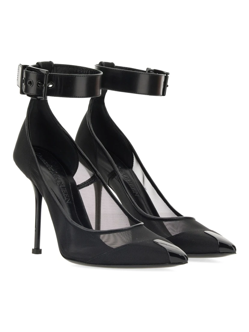 PUNK PUMPS WITH STRAP