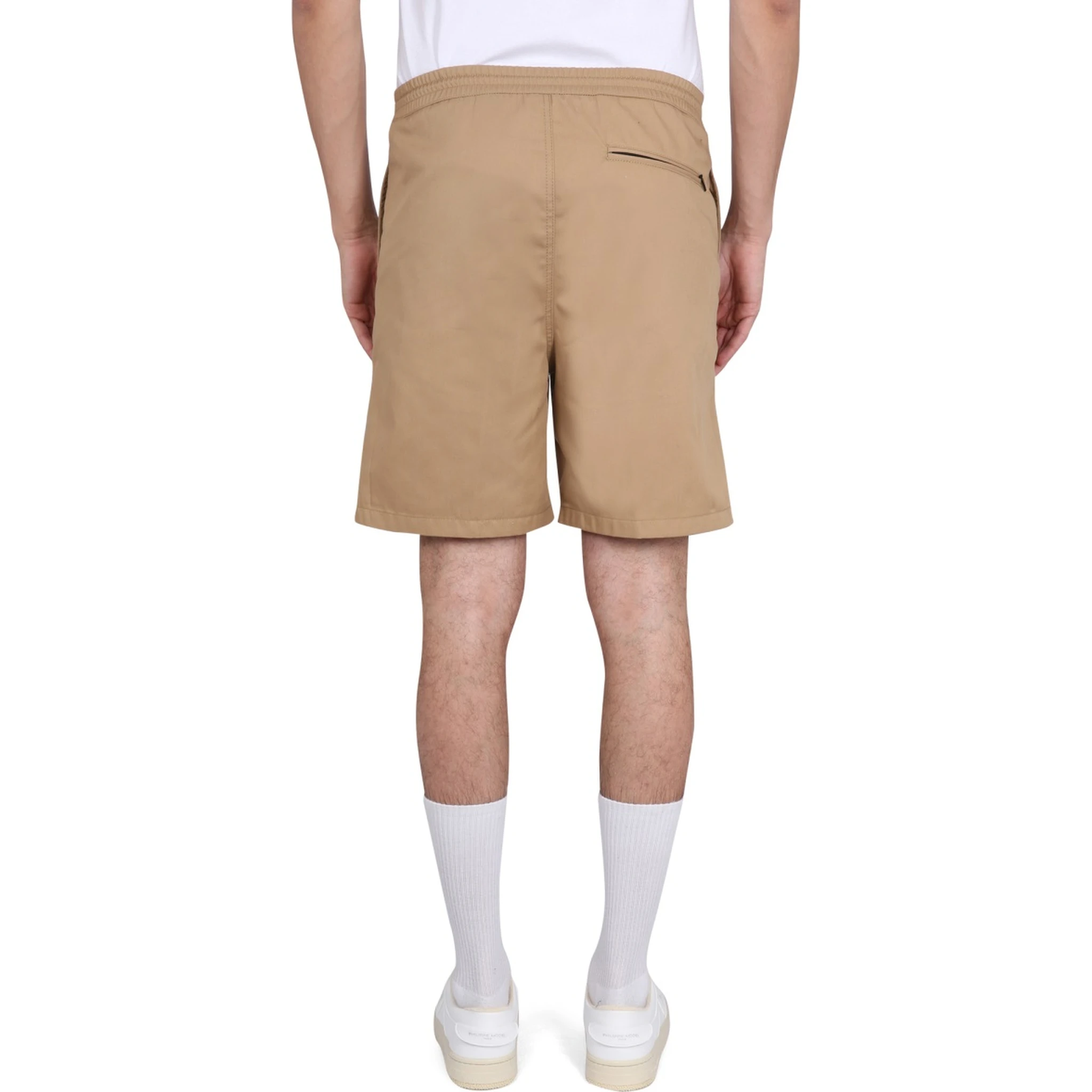 DRAWSTRING BERMUDA SHORTS