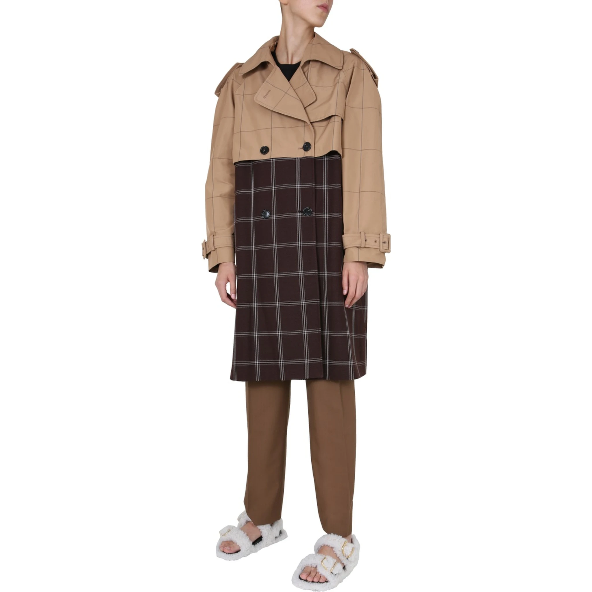 DOUBLE-BREASTED TRENCH
