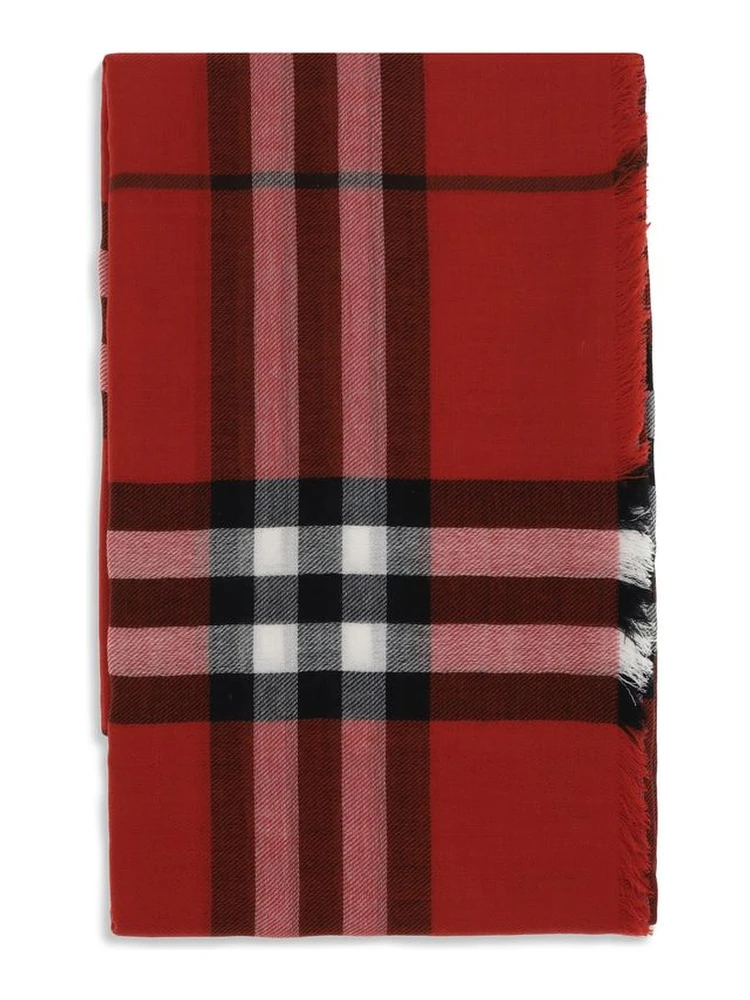 Red Wool Scarf