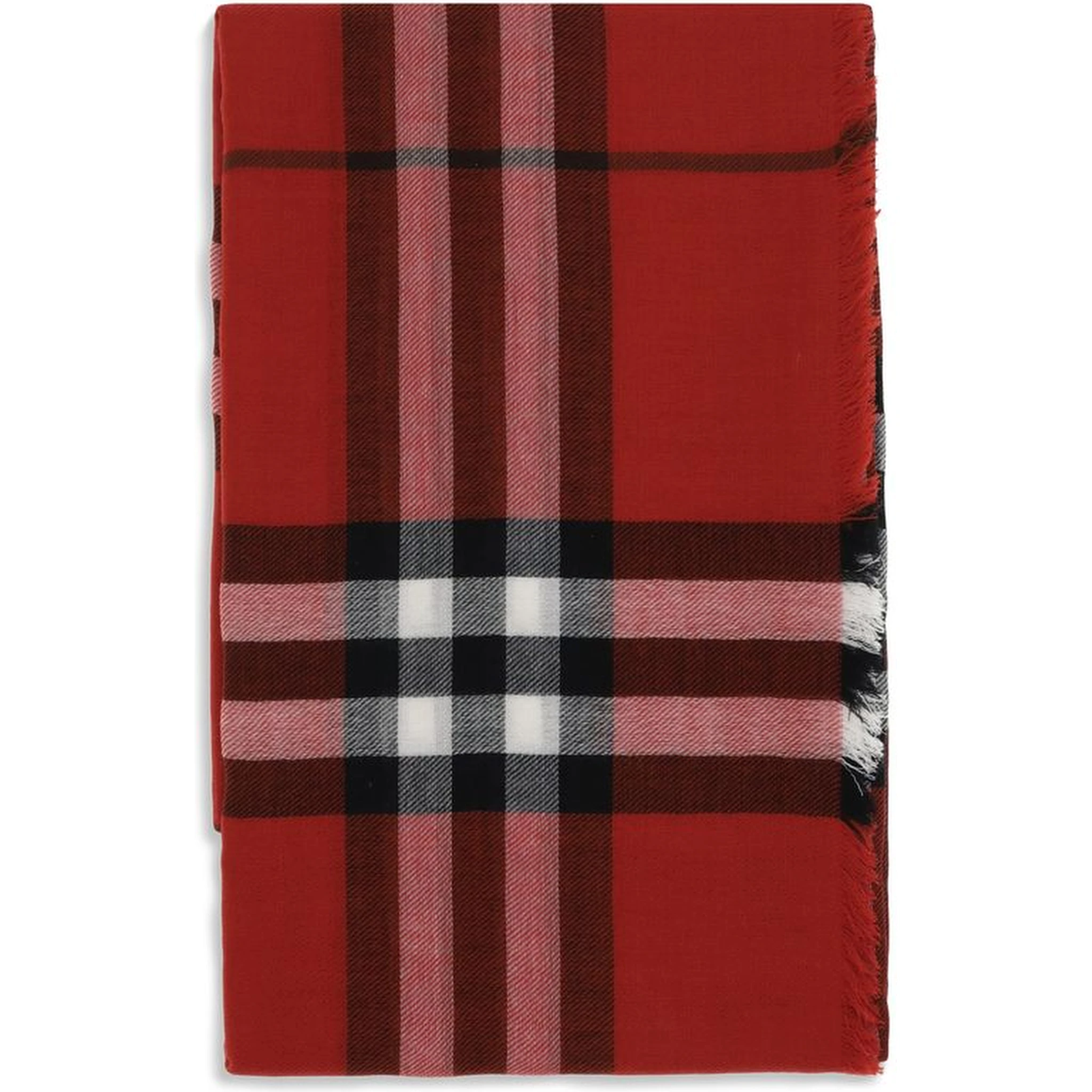Red Wool Scarf