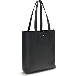 Black Calf Leather Bos Taurus Shoulder Bag